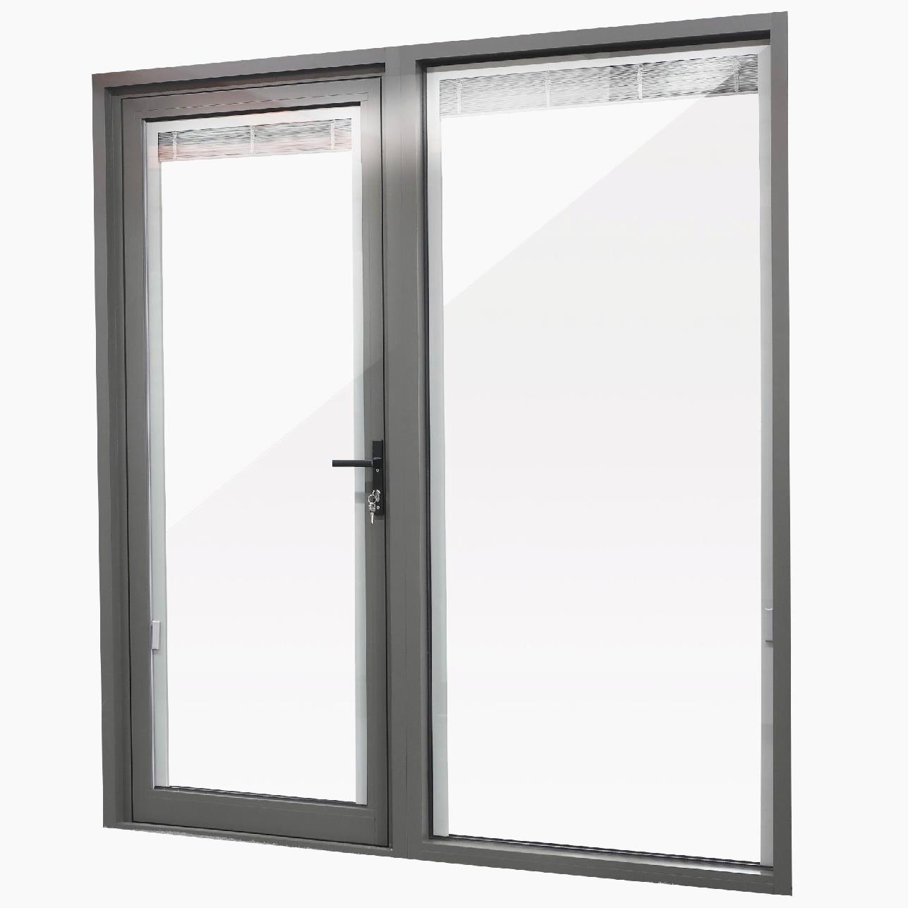 Aluminum Swing Doors for Hospital, Lab, Pharmaceutical, Dust-proof Clean Room Door