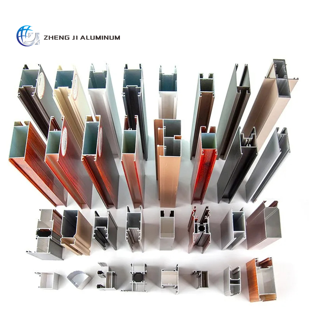 Custom Size Aluminum Window Door Extruded Profiles Slim Glass Door &amp; Partition Aluminum Extrusion Profile Manufacturer