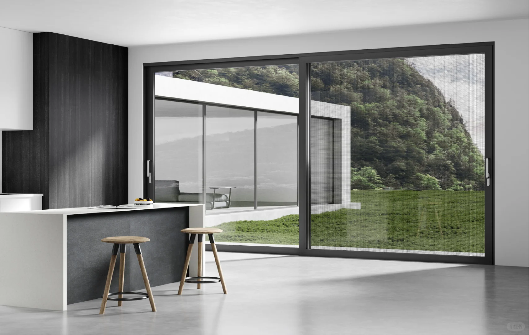 USA Texas Stock Self Pickup Aluminum Sliding Doors for Residence Easy to Install Hurricane Impact Sliding Patio Doors